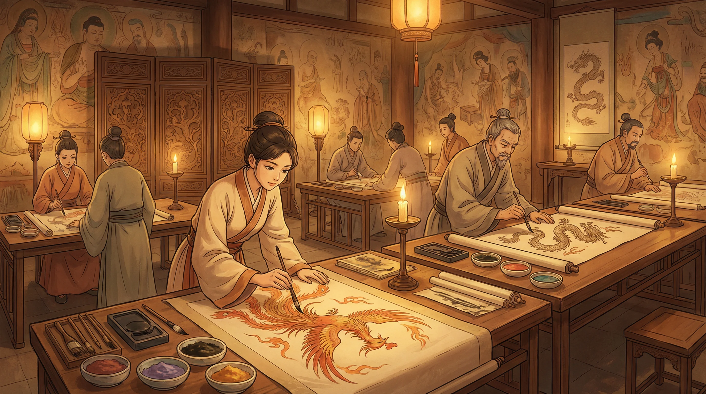 画师入驻 - rhts-034 国风动漫画师